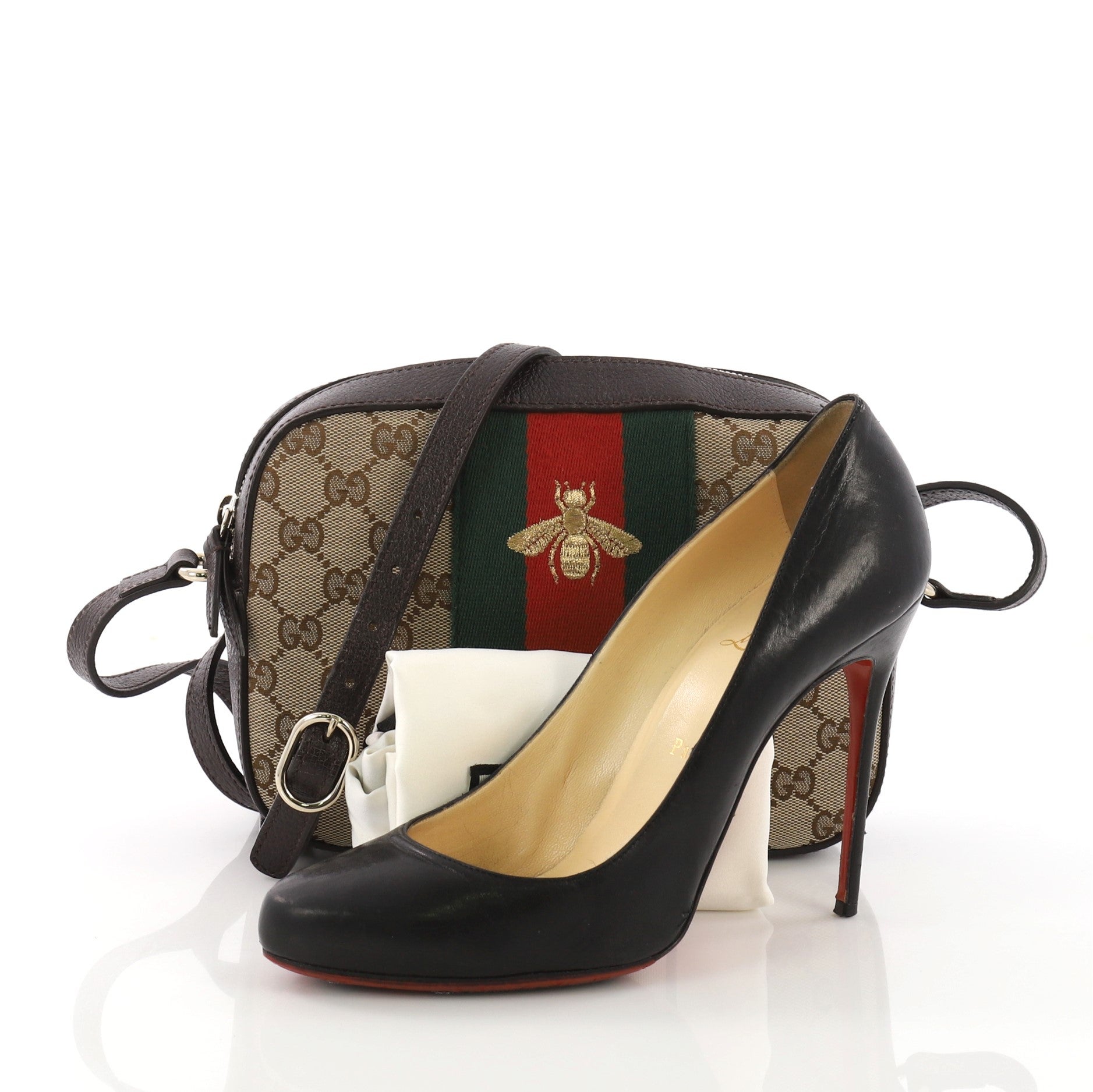 gucci bee camera bag