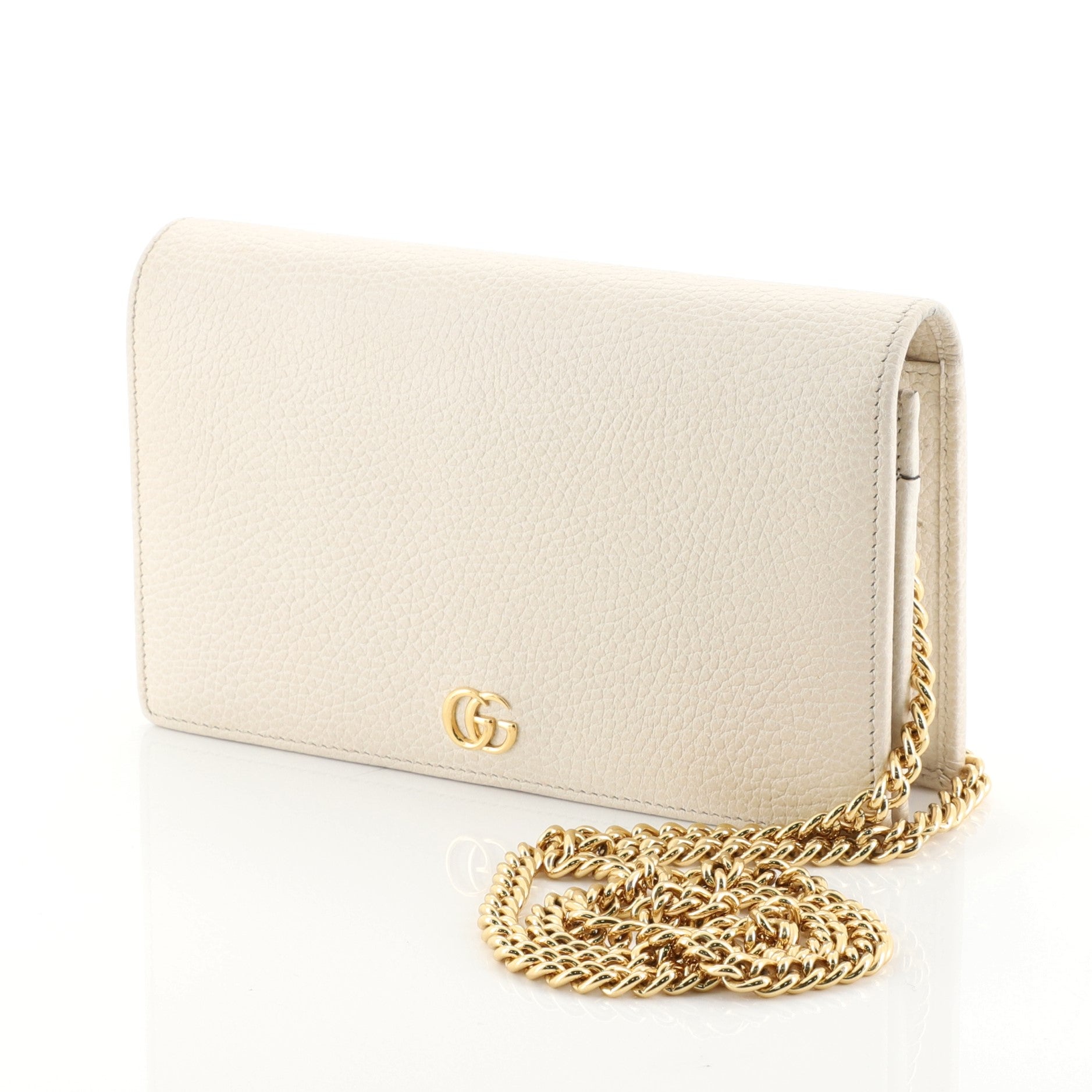 gucci petite wallet on chain