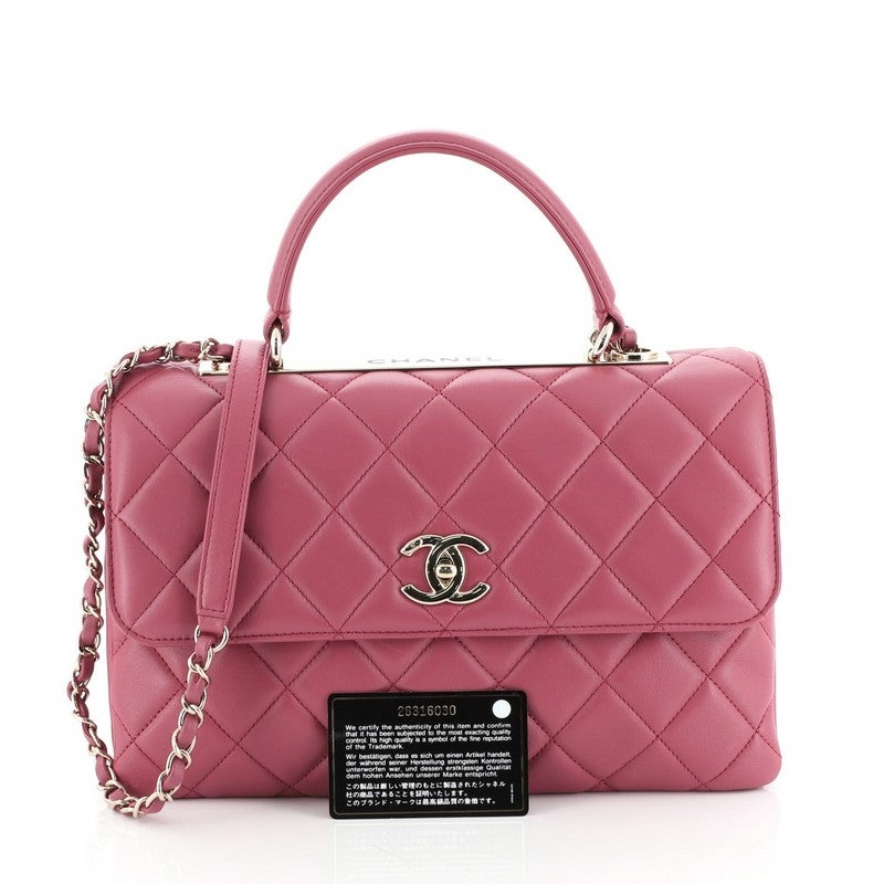 chanel trendy cc pink