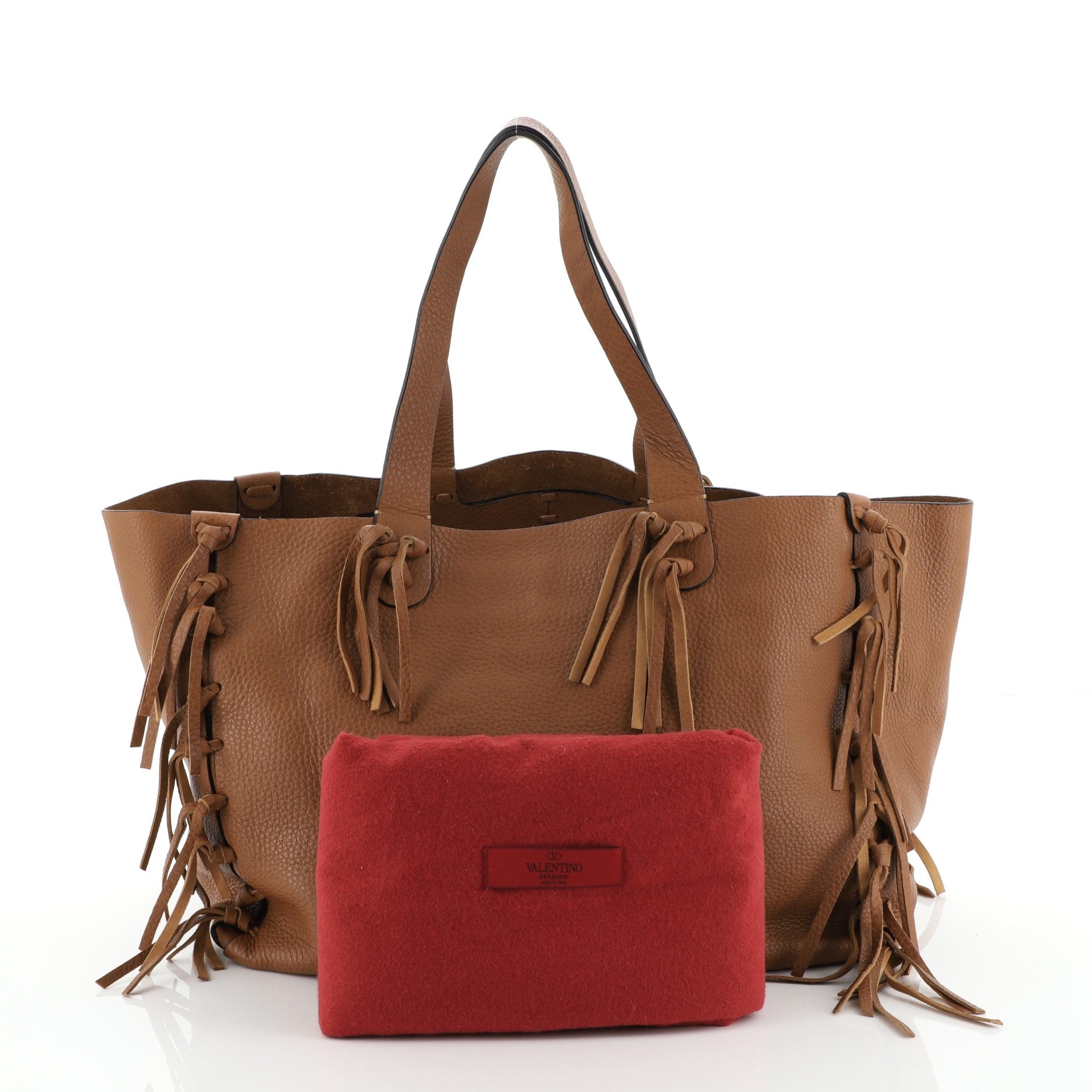 valentino fringe tote