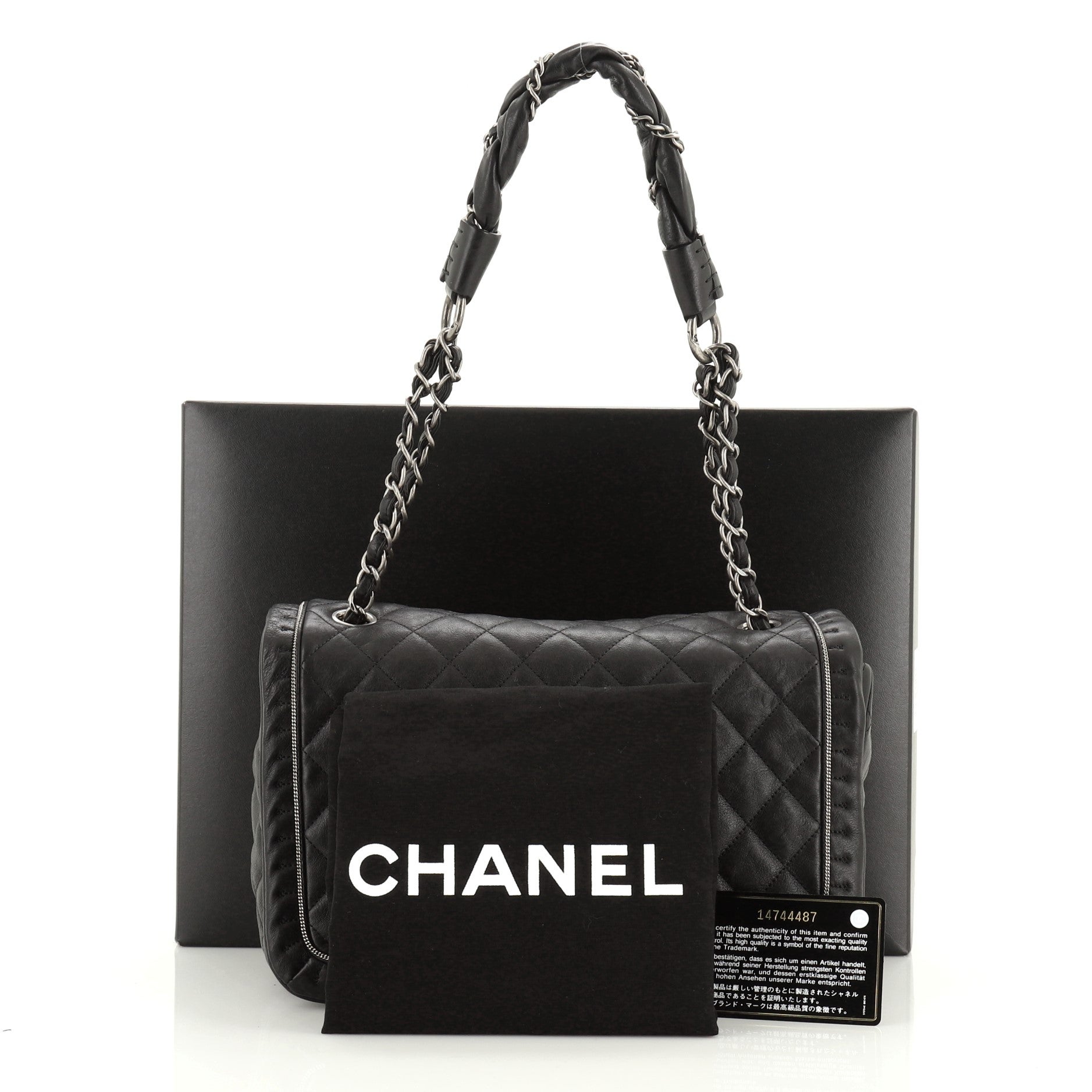 Chanel Istanbul Flap Bag Quilted Leather Medium At 1stdibs