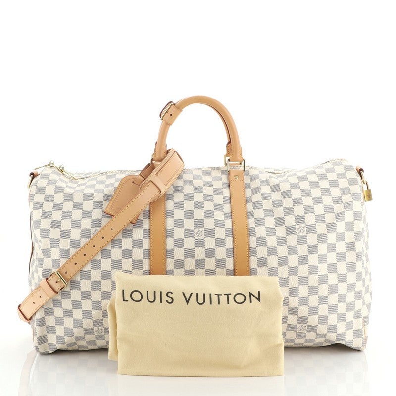 louis vuitton keepall white