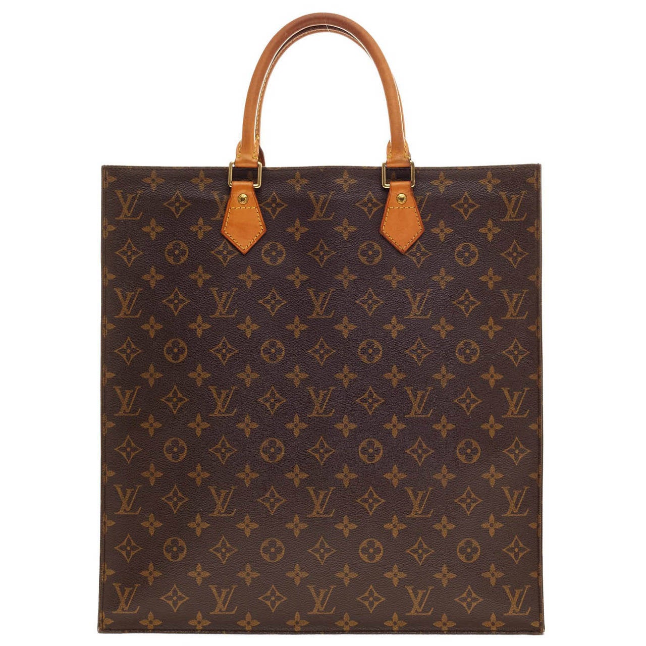 Louis Vuitton Sac Plat Monogram Canvas GM at 1stDibs