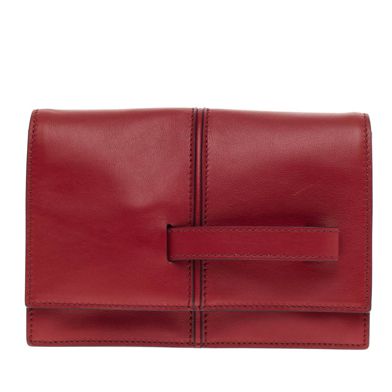 Valentino My Own Code Leather Clutch