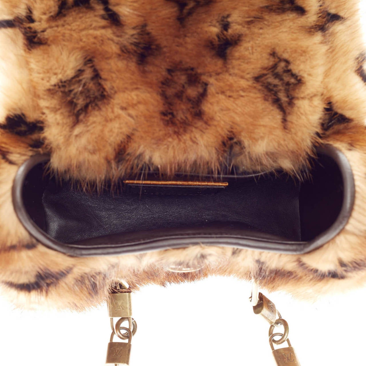 Louis Vuitton Limited Edition Papillon Mink Mini In Good Condition In NY, NY