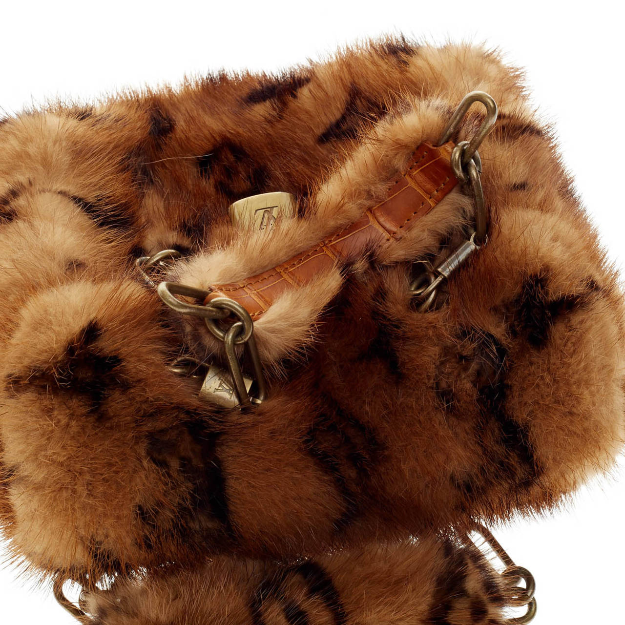 Louis Vuitton Edition Limitée Papillon Mink Mini 4