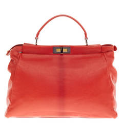 Fendi Peekaboo Ombre Leather Large