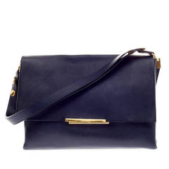 Celine Blade Shoulder Bag Leather