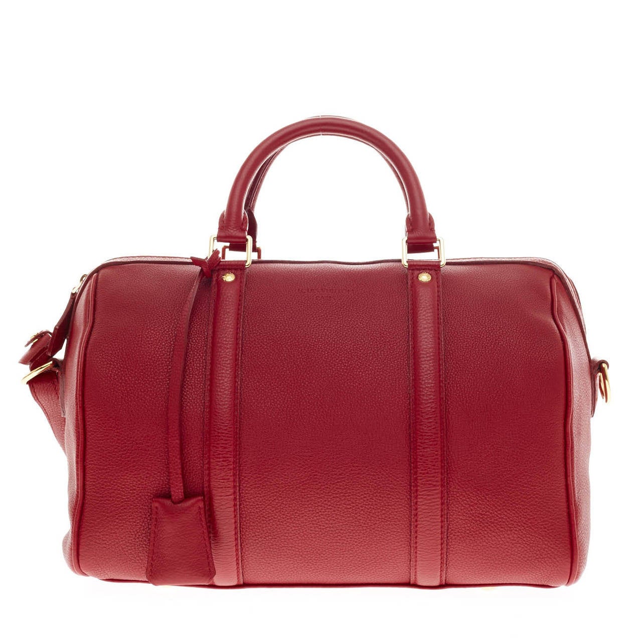 Louis Vuitton Red Leather Sofia Coppola PM Bag