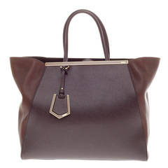 Fendi 2Jours Leather Large