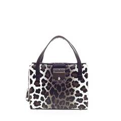 Marc Jacobs Carnaby Tote Leopard Print Leather