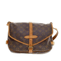 Louis Vuitton Monogram Saumur 35 Crossbody Shoulder Bag AR0940