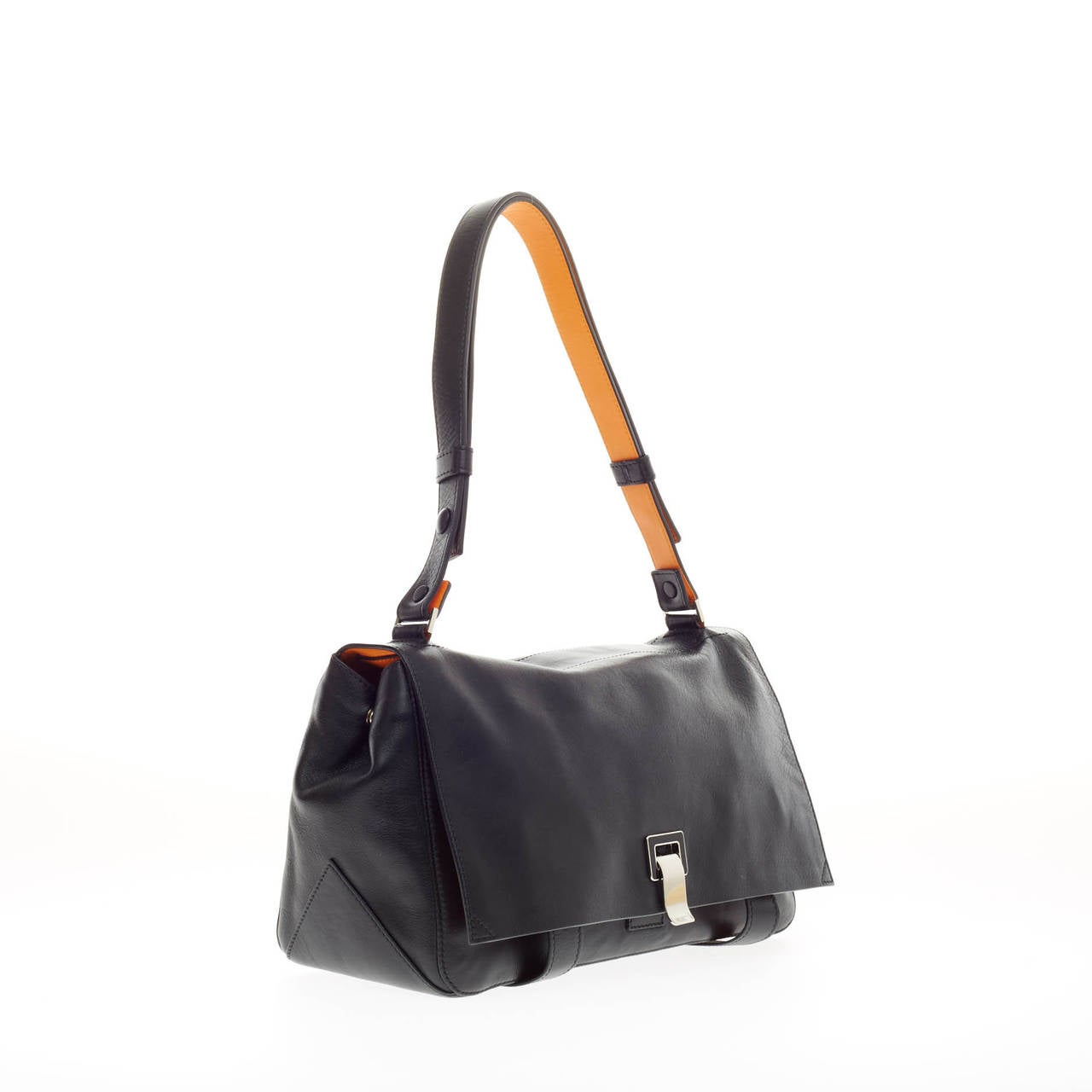Proenza Schouler Courier Smooth Leather Medium In Good Condition In NY, NY