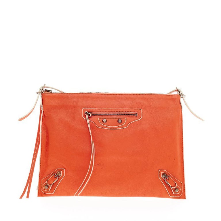 Balenciaga Papier Neo Crossbody Leather