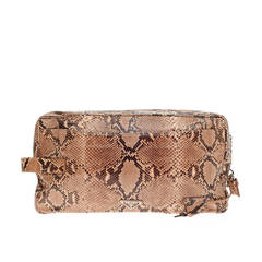 Prada Oversized Clutch Python