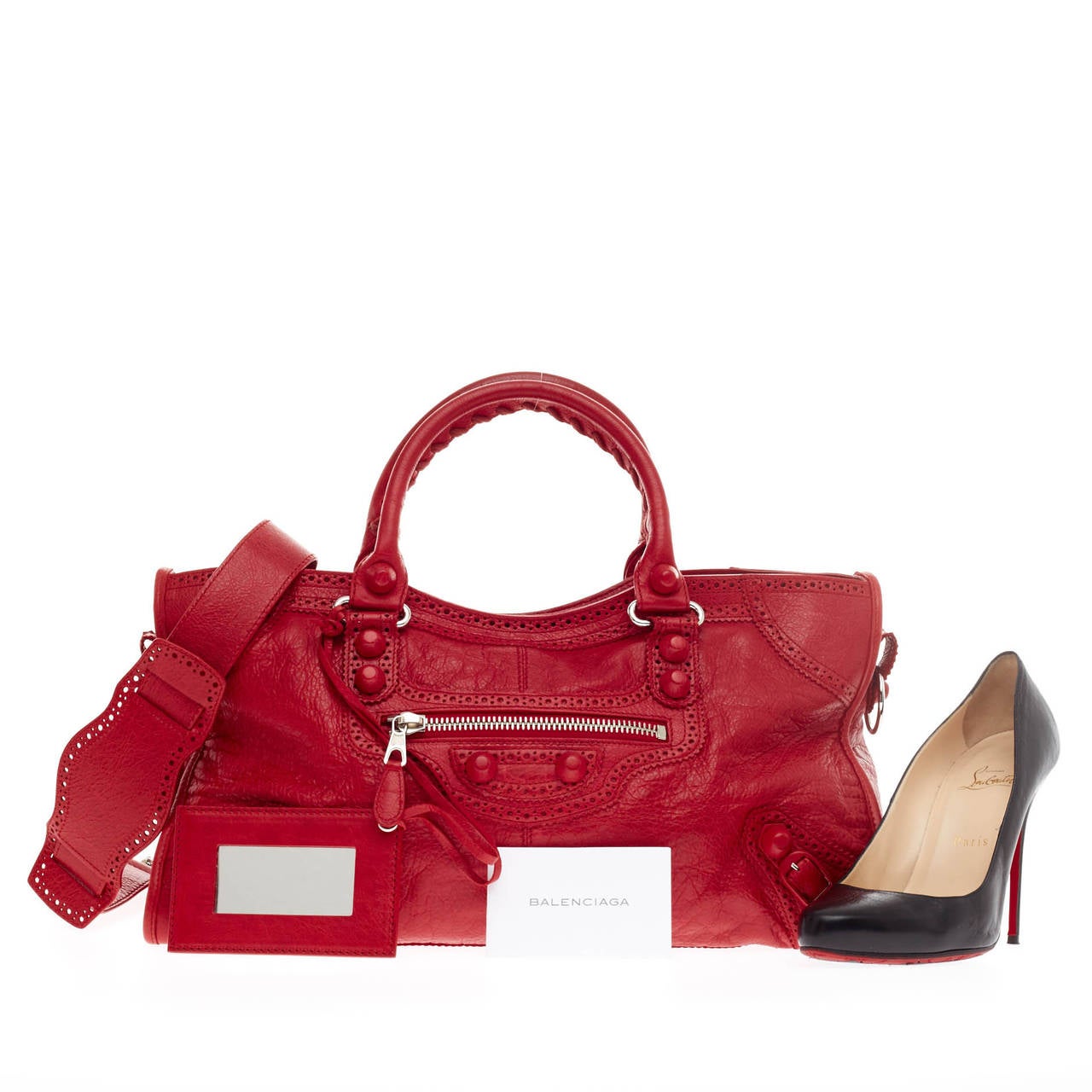 Balenciaga Part Time Giant Brogues Leather