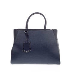 Fendi 2Jours Leather Medium
