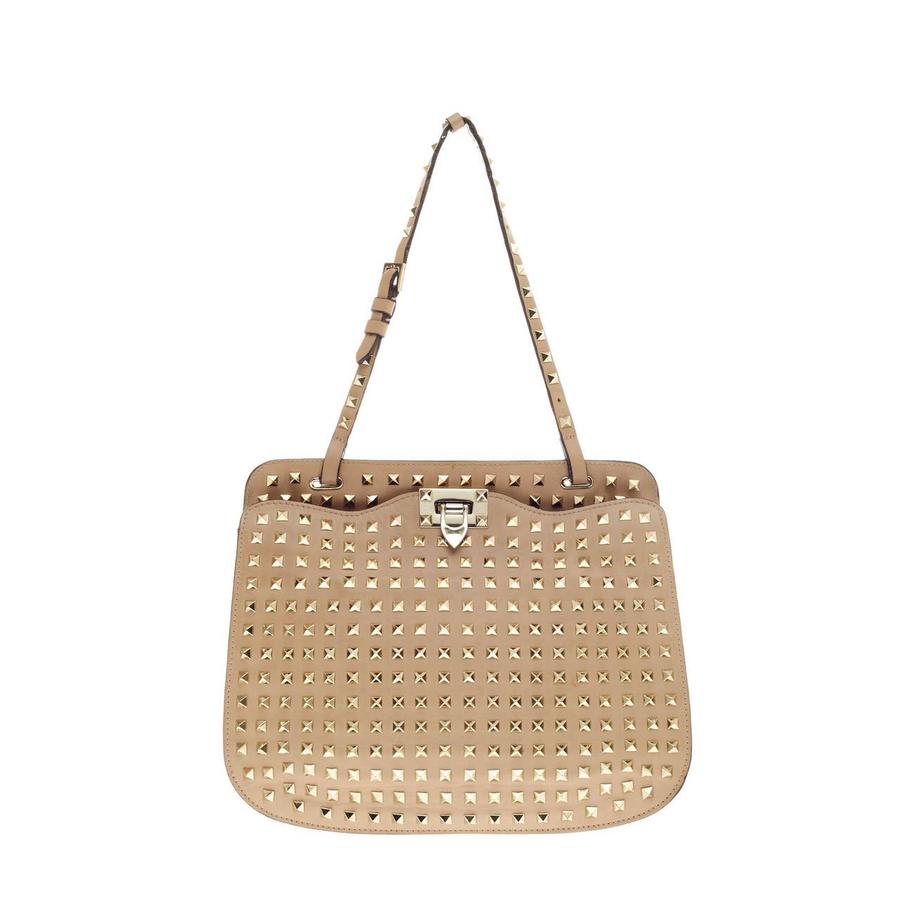 Valentino Rockstud Shoulder Bag Full Studded Leather at 1stDibs