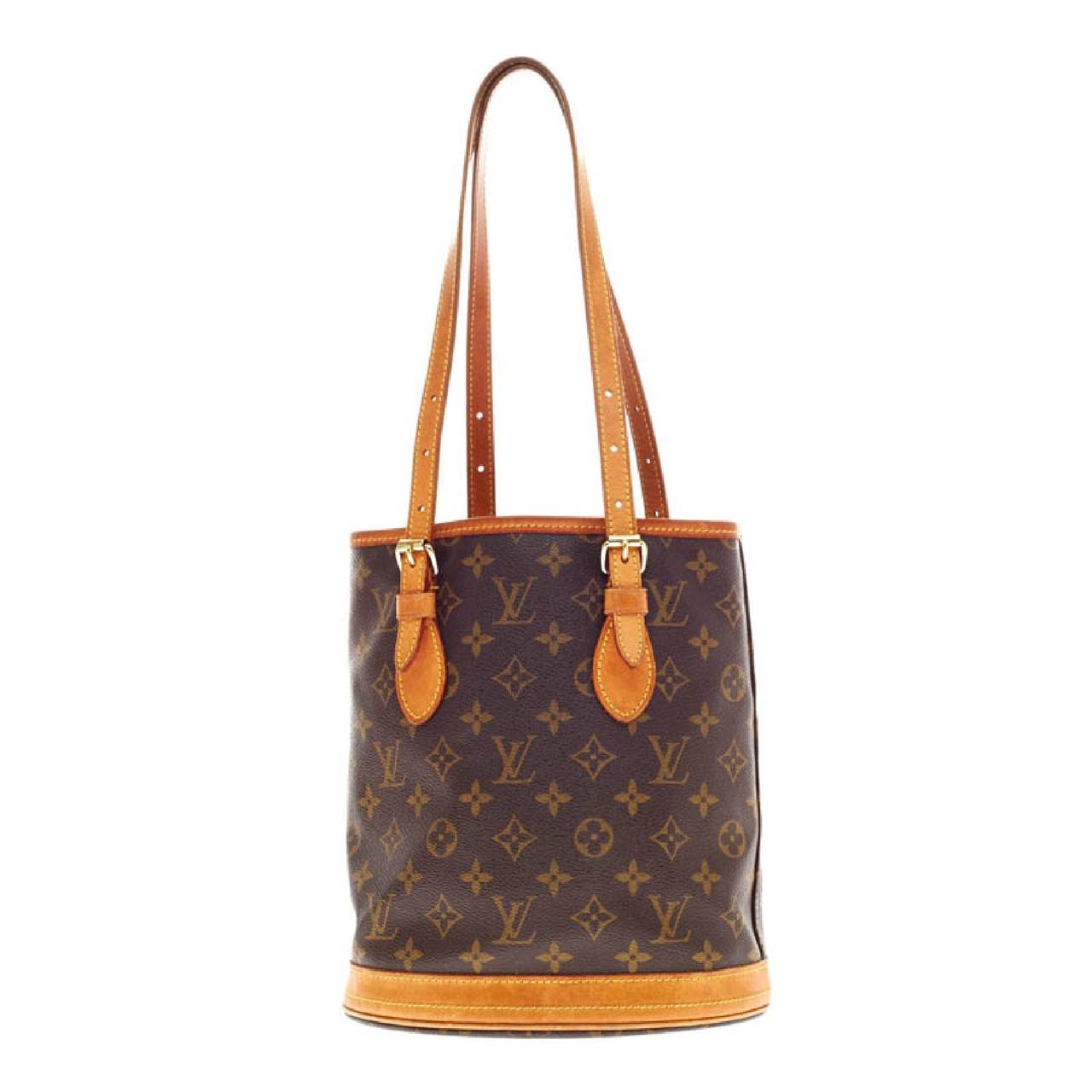 Louis Vuitton Bucket Bag Canvas Petit at 1stDibs