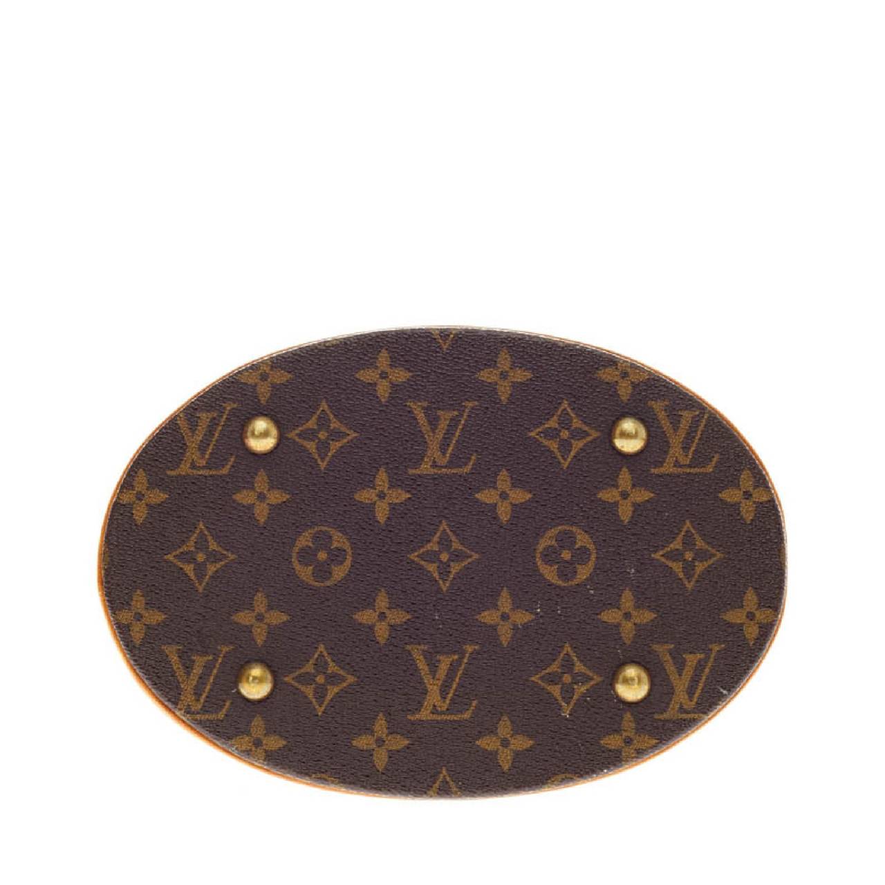 Women's Louis Vuitton Bucket Bag Canvas Petit