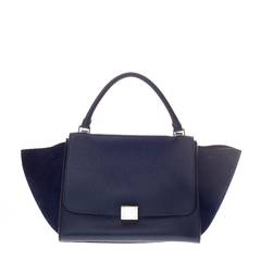 Celine Trapeze Suede Medium