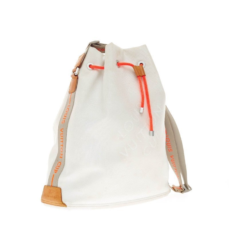 Louis Vuitton Geant Drawstring Shoulder Bag Canvas In Good Condition In NY, NY