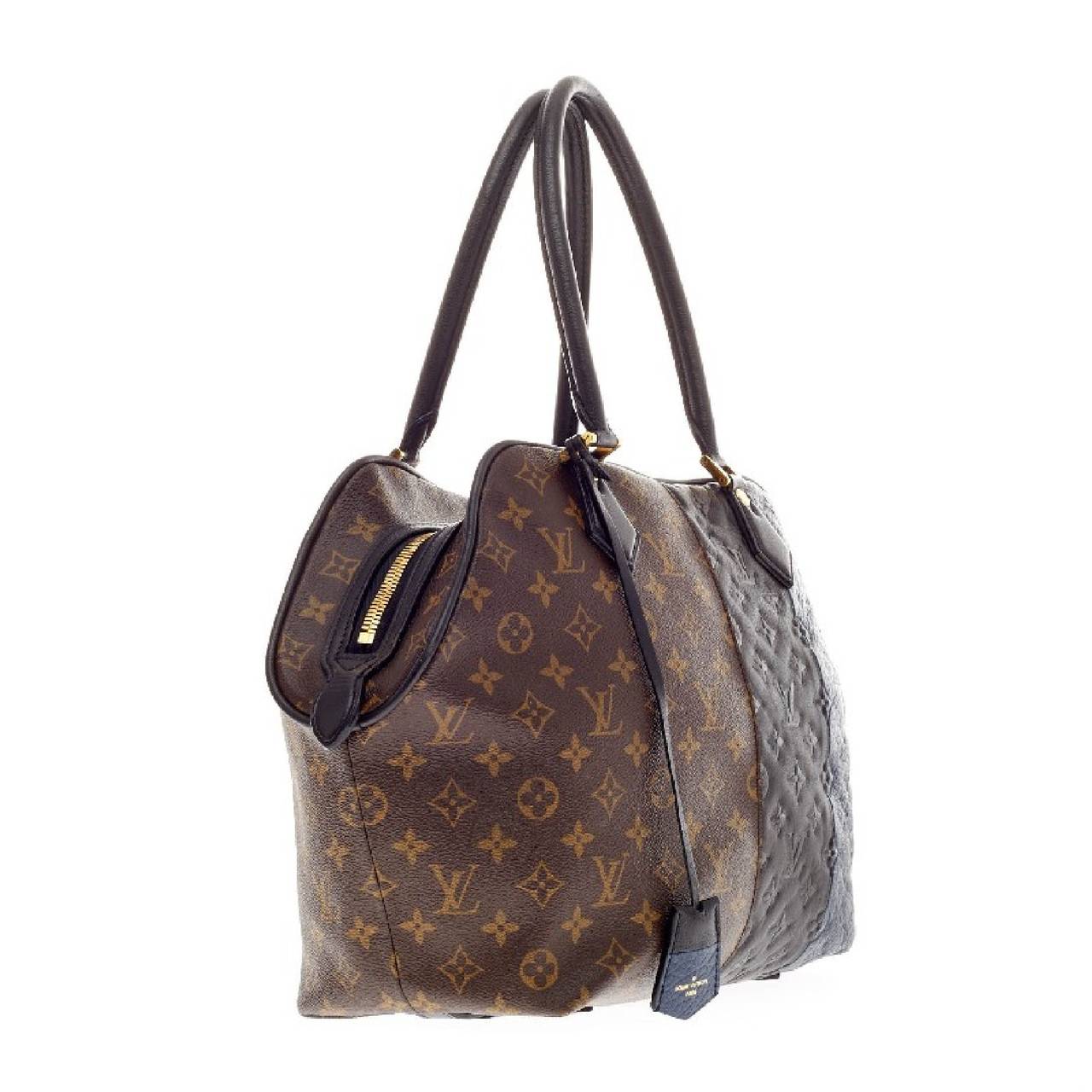 Louis Vuitton Blocks Zipped Tote Limited Edition Monogram at 1stdibs