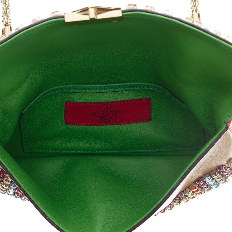 Valentino Rockstud Shoulder Bag Crystal Encrusted 1