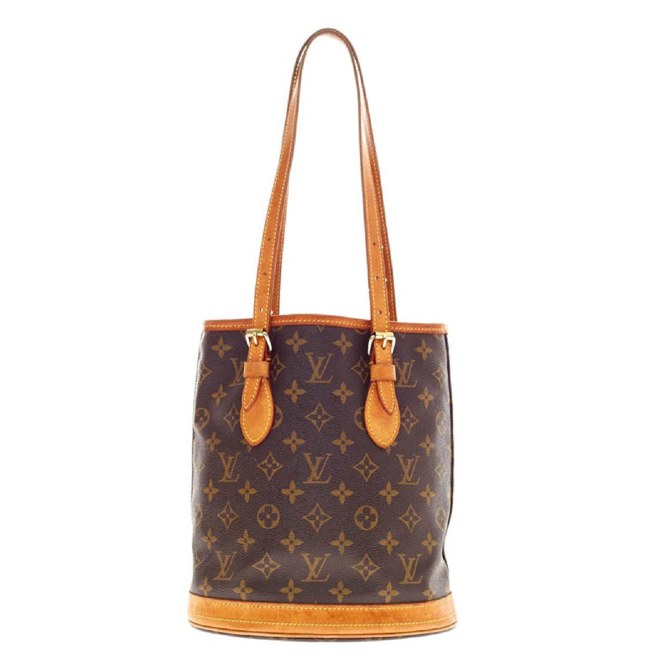 Louis Vuitton Bucket Bag Canvas Petit at 1stDibs