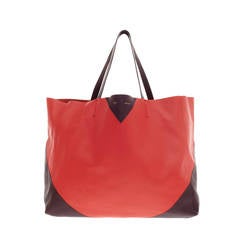 Celine Horizontal Cabas Tote Leather Large