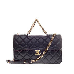 Chanel Perfect Edge Flap Bag Quilted Leather Medium