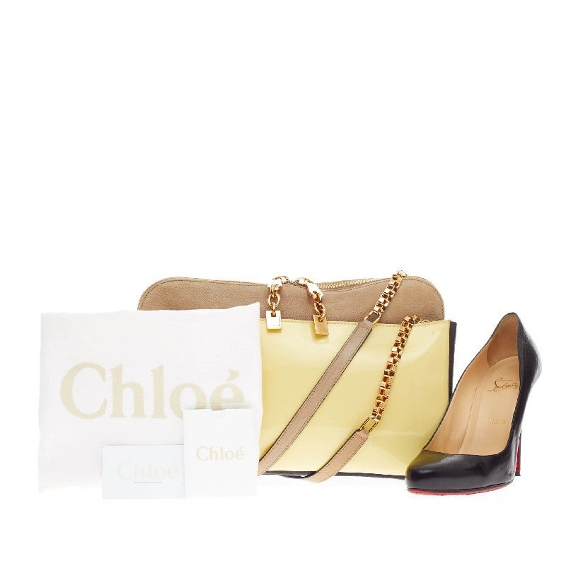 Chloe Lucy Shoulder Bag Leather at 1stdibs  