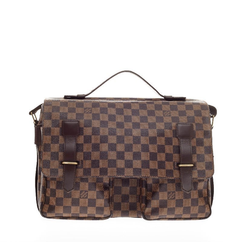 Louis Vuitton Broadway Messenger Bag Damier In Good Condition In NY, NY