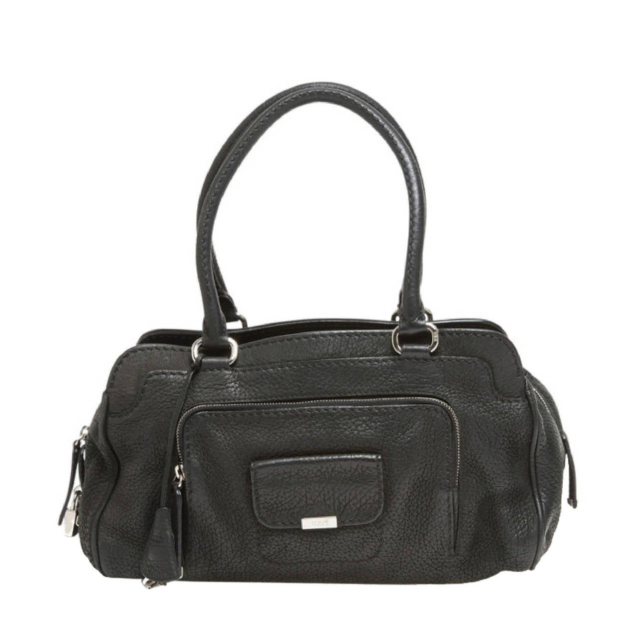 Tod's Top Handle Front Pockets Leather