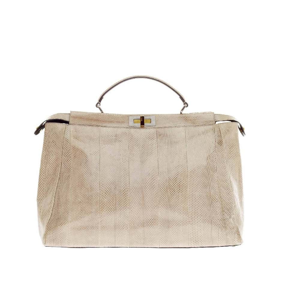 Fendi Peekaboo Watersnake with Python Interior Extra Large at 1stDibs ...