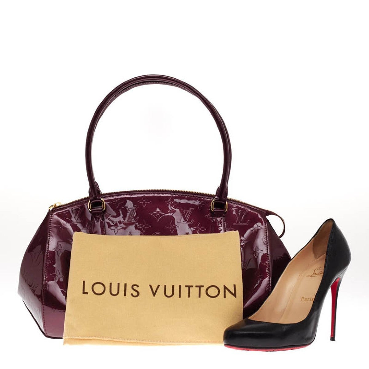 Louis Vuitton Vintage - Vernis Sherwood PM - Purple - Vernis