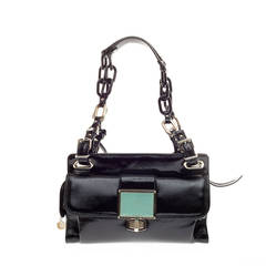 Balenciaga Cherche Midi Chain Shoulder Bag Leather