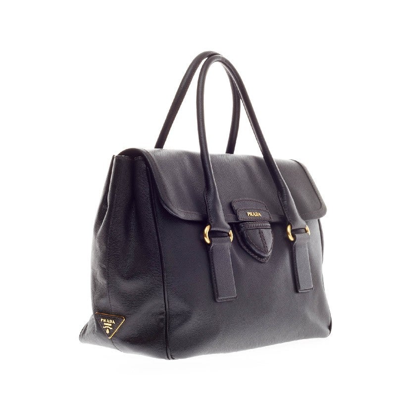 prada small nylon bag - Prada Pattina Satchel Saffiano Leather at 1stdibs