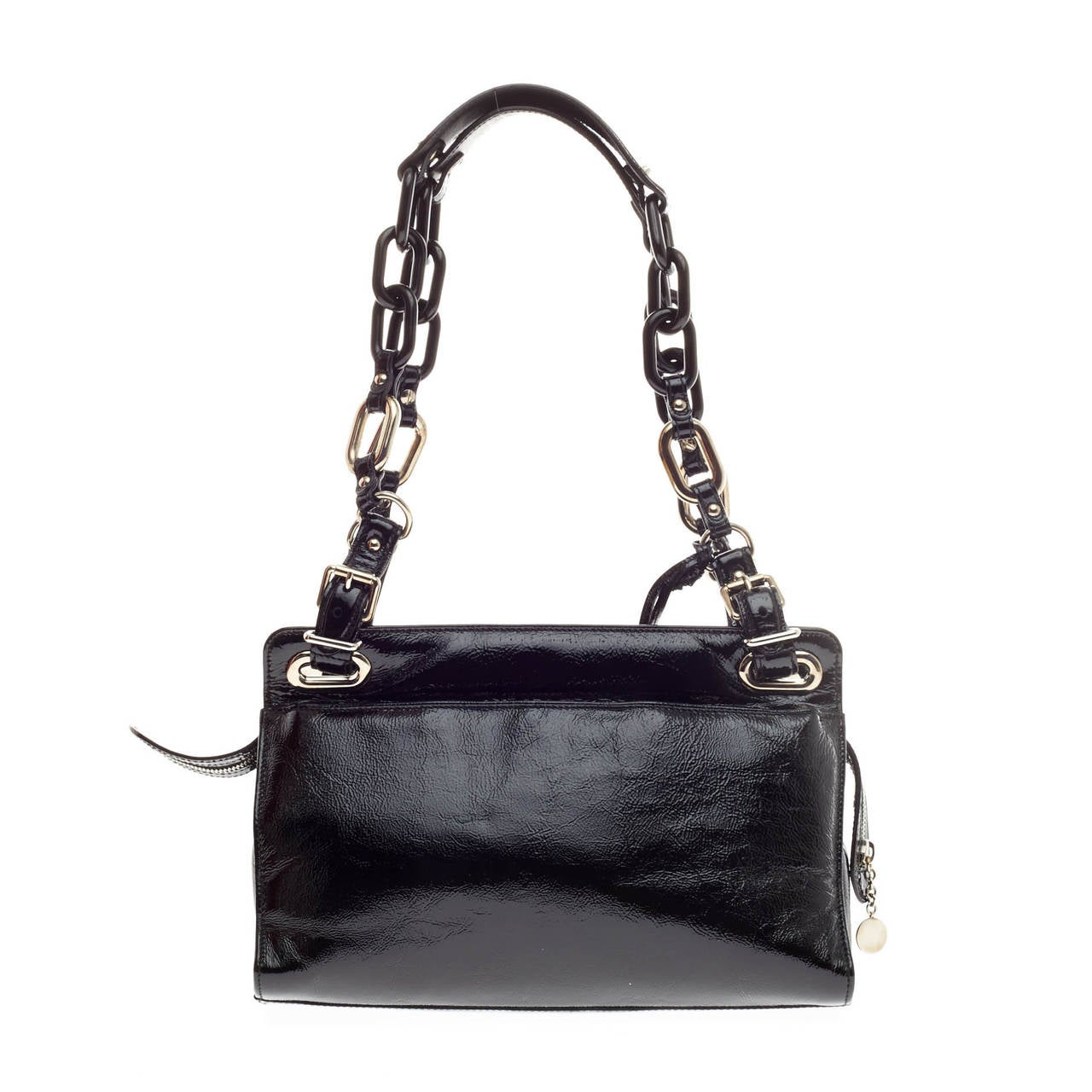 Balenciaga Cherche Midi Chain Shoulder Bag Leather at 1stDibs