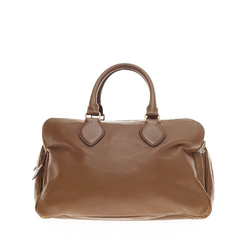 Women's Celine Triptyque Smooth Leather Large