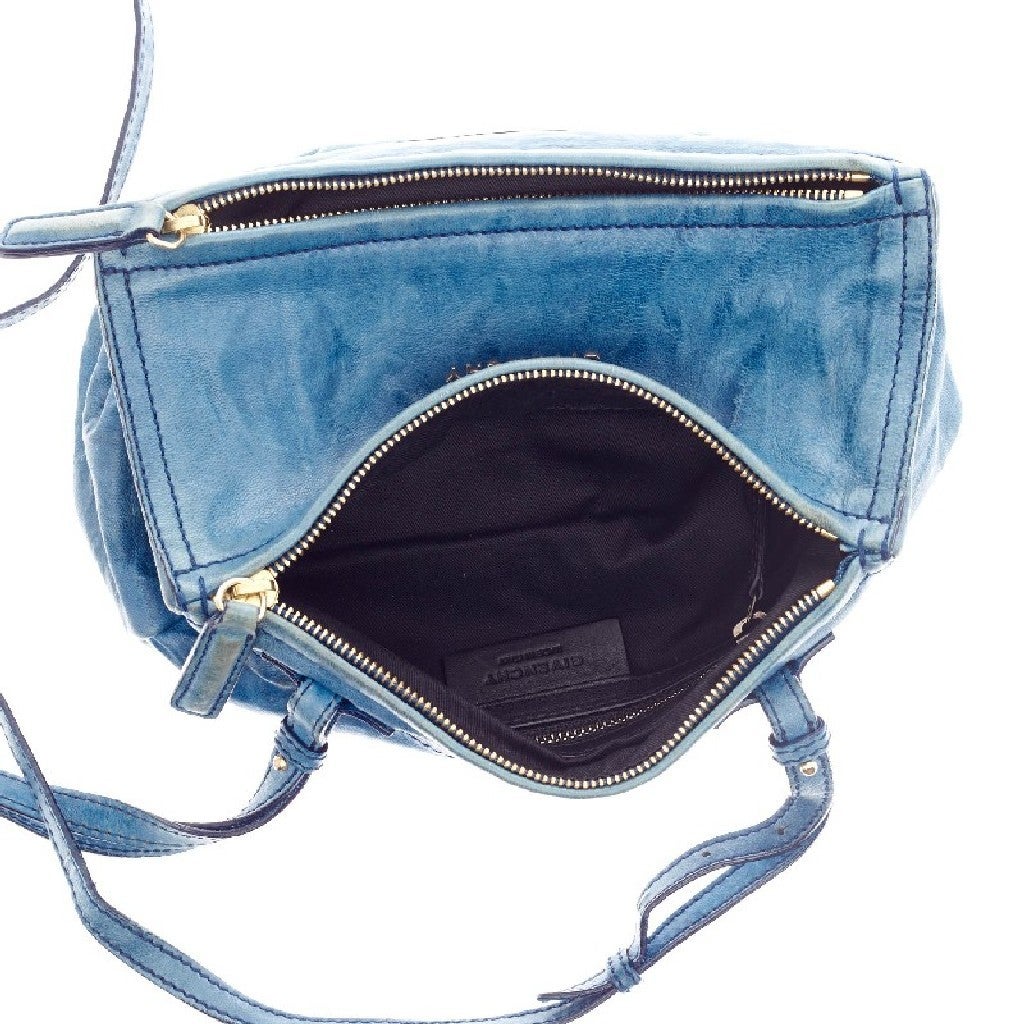 Givenchy Pandora Bag Leather Mini In Good Condition In NY, NY