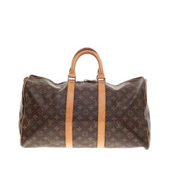 Louis Vuitton Monogram Keepall 45 M41428 Bag Boston Bag Free Shipping  [Used]
