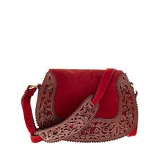 Ralph Lauren Tooled Saddle Suede