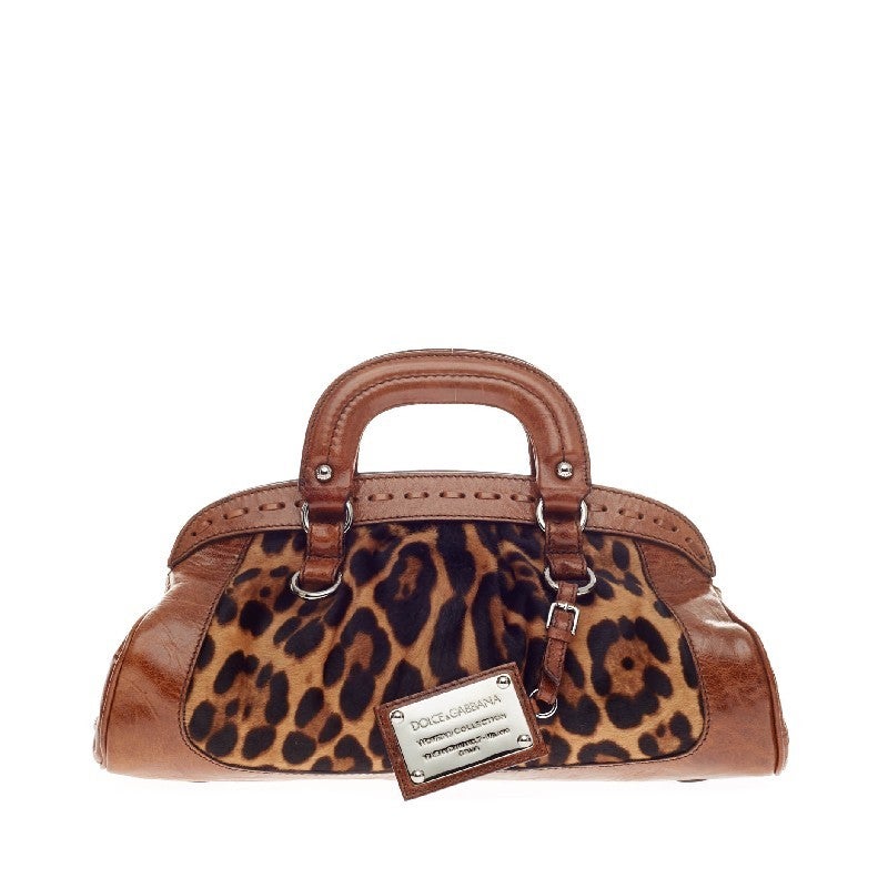 Dolce 
Gabbana Miss Romantique Handle Bag Ponyhair