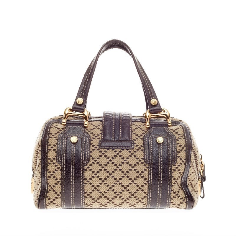 Gucci Aviatrix Satchel Tweed Medium at 1stDibs