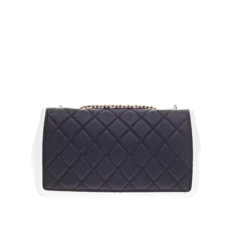 Chanel Graphic Flap Quilted Calfskin Medium 1