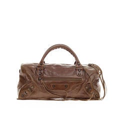 Balenciaga Twiggy Classic Studs Leather Maxi
