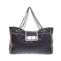 Chanel Reissue East West Tote Quilted Lambskin Large