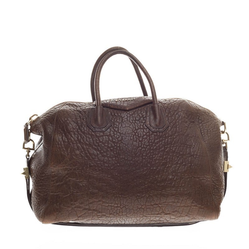 Givenchy Antigona Bag Pebbled Leather Large at 1stDibs | givenchy ...