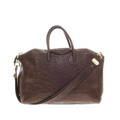 Givenchy Antigona Bag Pebbled Leather Large